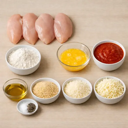 Ingredients for Heritage Parmesan Chicken