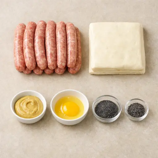Ingredients for Heritage Pigs in Pastry