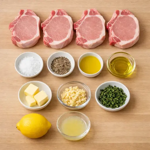 Ingredients for Heritage Pork Chops