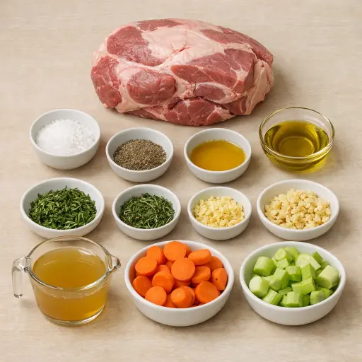 Ingredients for Heritage Roast Pork