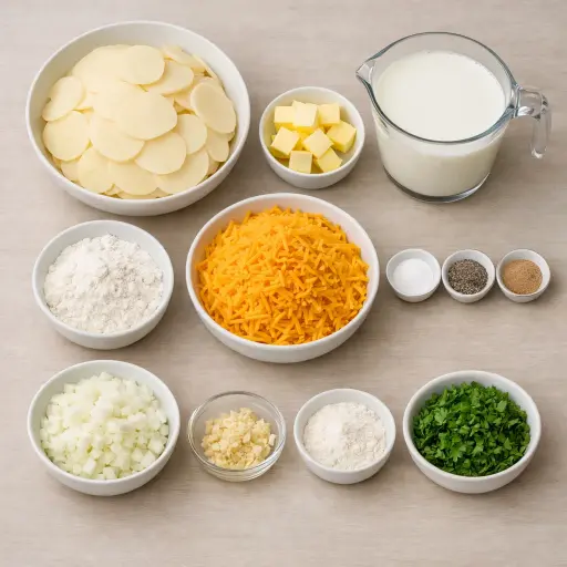 Ingredients for Heritage Scalloped Potatoes