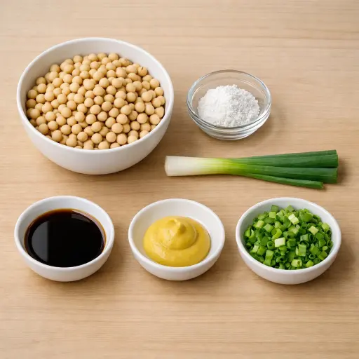 Ingredients for Japanese Natto