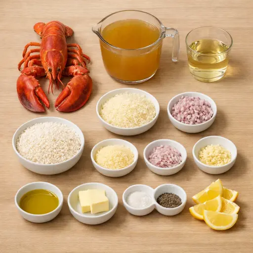 Ingredients for Lobster Risotto