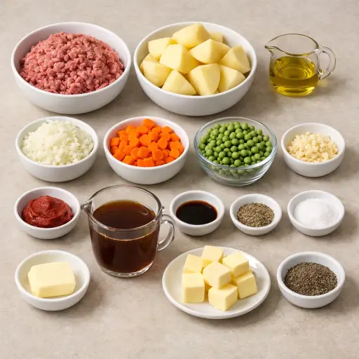 Ingredients for Mini Shepherd’s Pies
