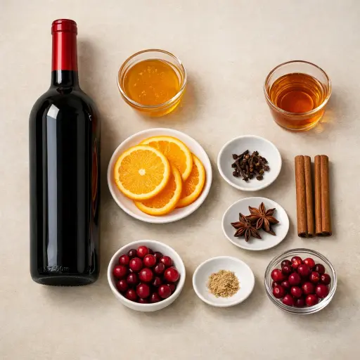 Ingredients for Mulled Wine