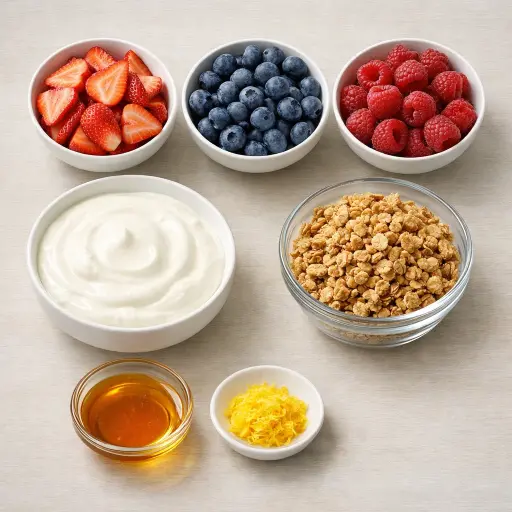 Ingredients for Mystical Berry Parfait