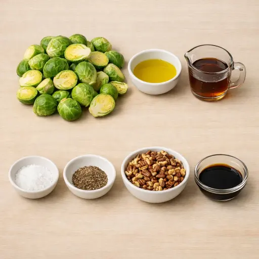 Ingredients for November: Maple Roasted Brussels Sprouts