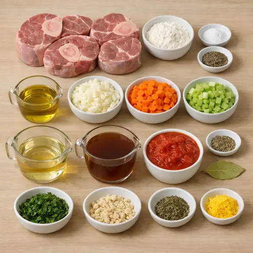 Ingredients for Osso Buco
