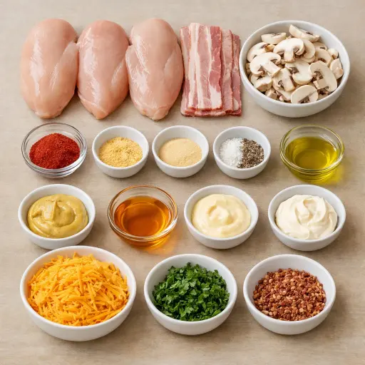 Ingredients for Outback Oasis Chicken