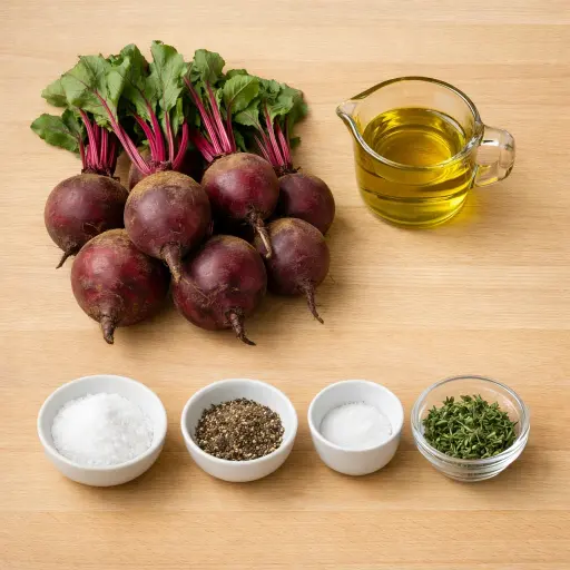 Ingredients for Oven-Roasted Beets