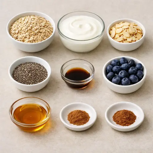 Ingredients for Overnight Oats