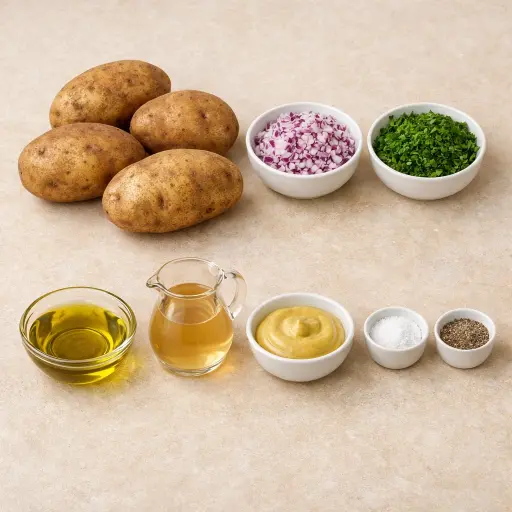 Ingredients for Potato Salad