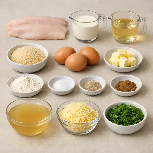 Ingredients for Quenelles de Brochet