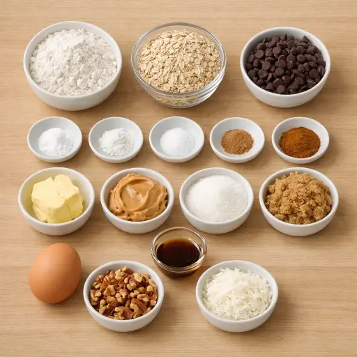 Ingredients for Rancher's Delight Cookies