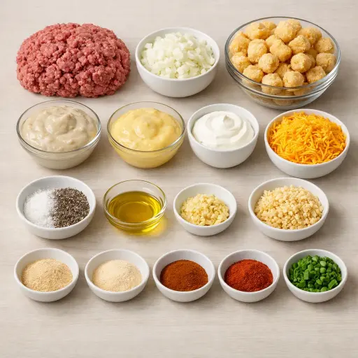 Ingredients for Rancher’s Delight Casserole
