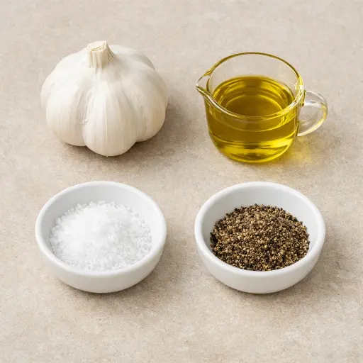 Ingredients for Roasted Garlic Delight