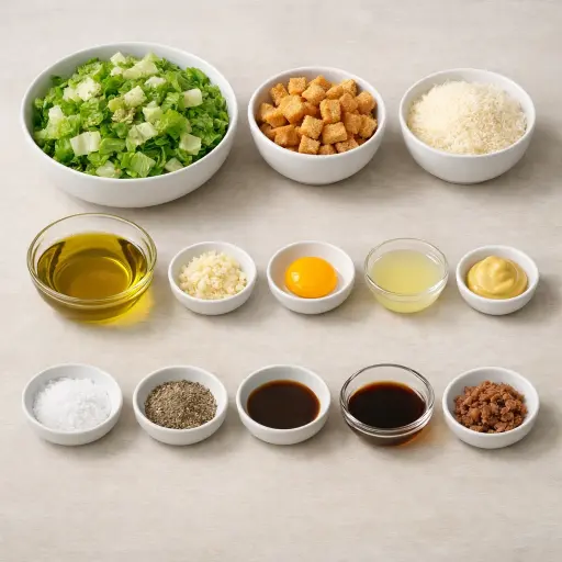 Ingredients for Roman Emperor Salad