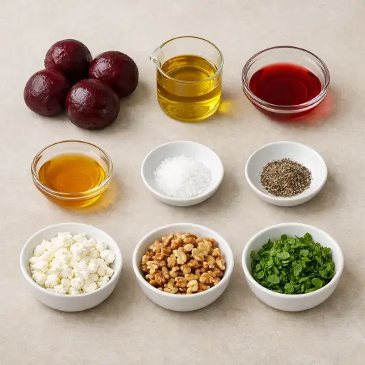 Ingredients for Rustic Beet Salad