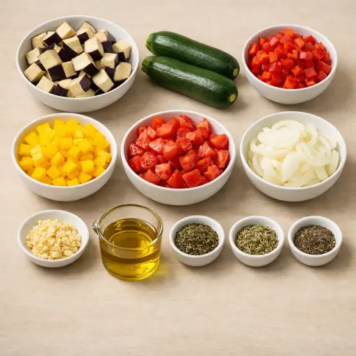 Ingredients for Rustic Ratatouille