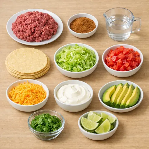 Ingredients for Savoring Tacos