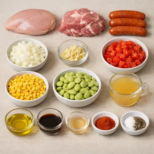 Ingredients for Savory Brunswick Stew Deluxe