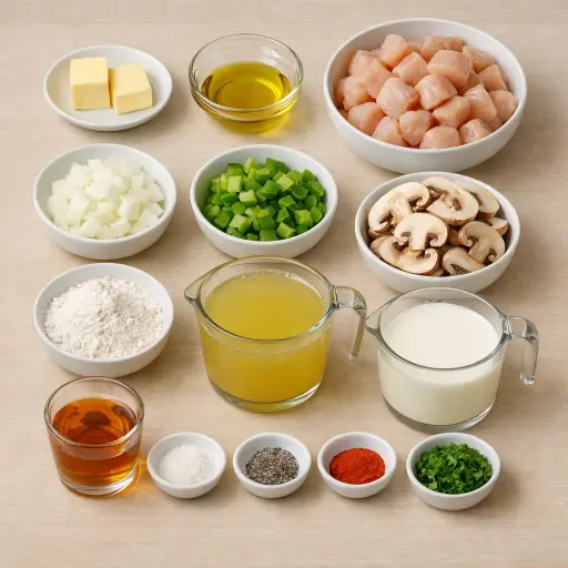 Ingredients for Savory Chicken Delight