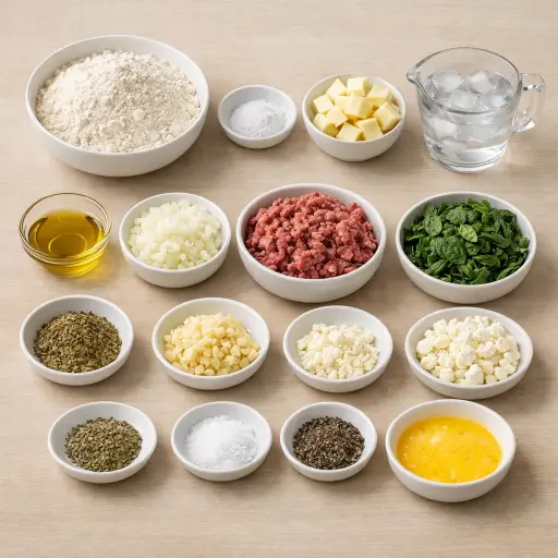 Ingredients for Savory Hand Pies