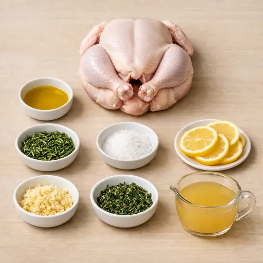 Ingredients for Savory Herb Chicken