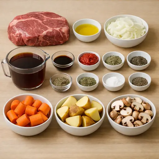 Ingredients for Savory Instant Pot Pot Roast