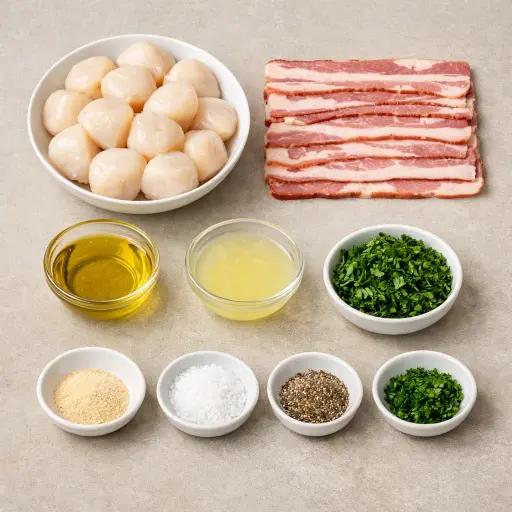 Ingredients for Seaside Bacon Swirls