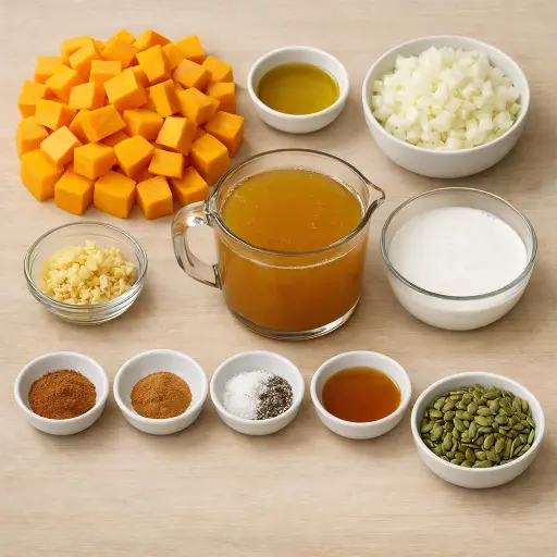 Ingredients for September: Butternut Squash Soup