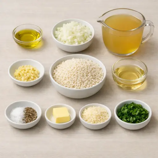 Ingredients for Slow Cooker Risotto