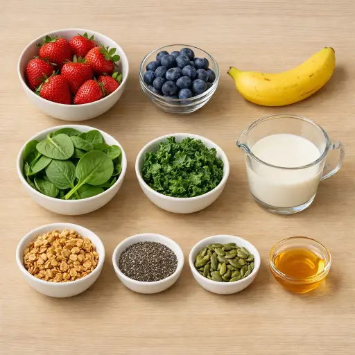 Ingredients for Smoothie Bowl