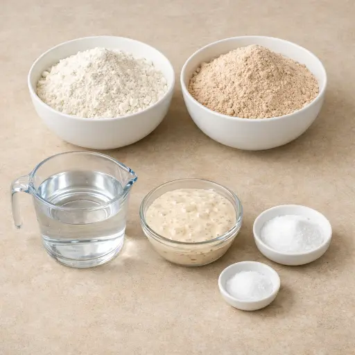 Ingredients for Sourdough Mastery