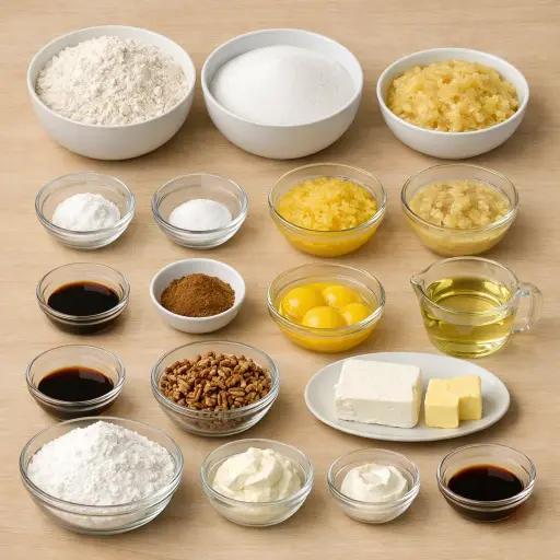 Ingredients for Southern Charm Cake