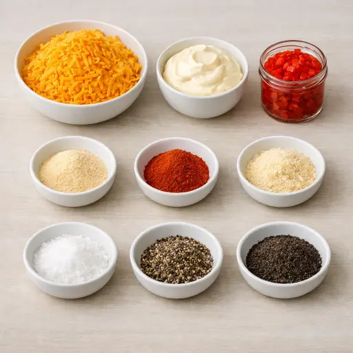 Ingredients for Southern Cheese Spread