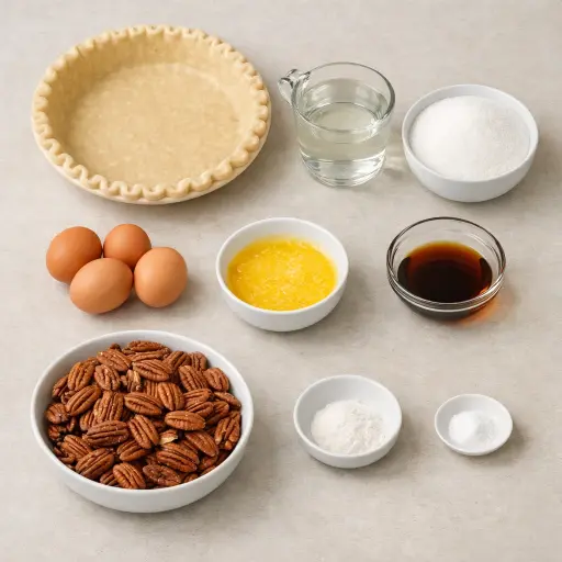 Ingredients for Southern Heritage Pecan Delight