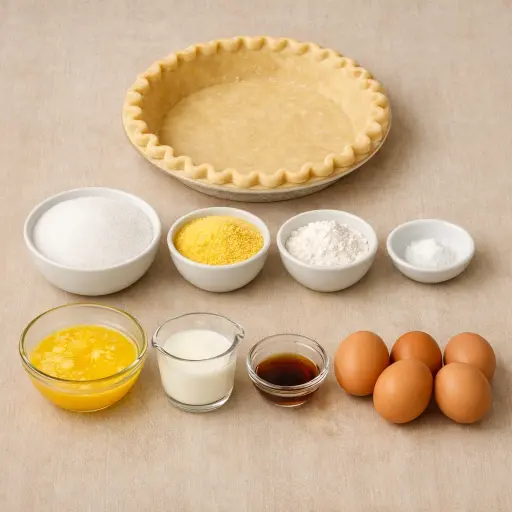 Ingredients for Southern Heritage Pie