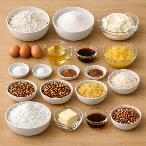 Ingredients for Southern Humdinger Cake