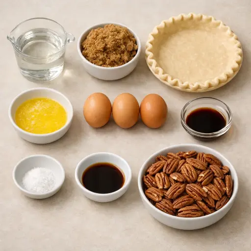 Ingredients for Southern Pecan Delight