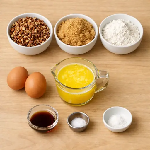 Ingredients for Southern Pecan Muffins