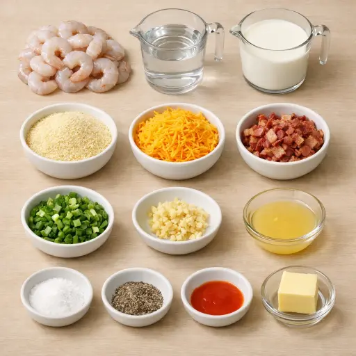 Ingredients for Southern Shrimp Delight
