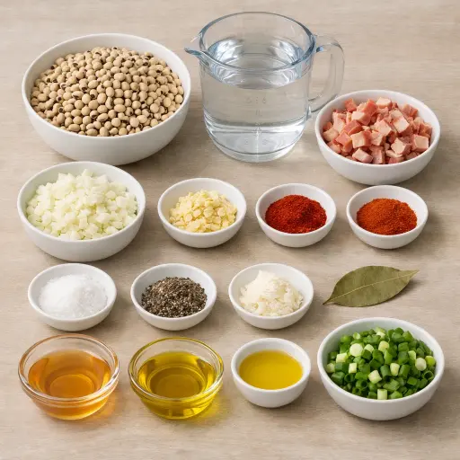 Ingredients for Southern-Style Black-Eyed Peas