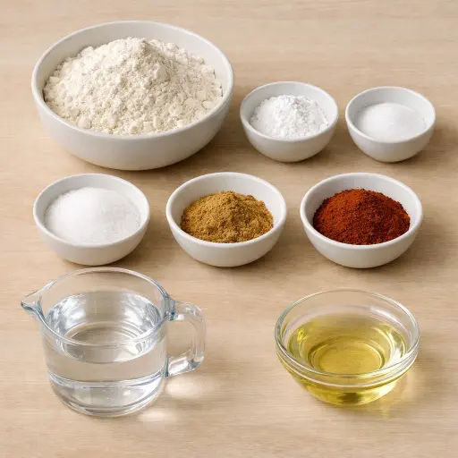 Ingredients for Southwestern Spiced Fry Bread