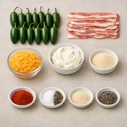 Ingredients for Spicy Cheese Bites