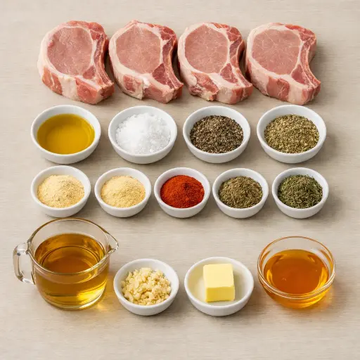 Ingredients for Succulent Heritage Pork Chops