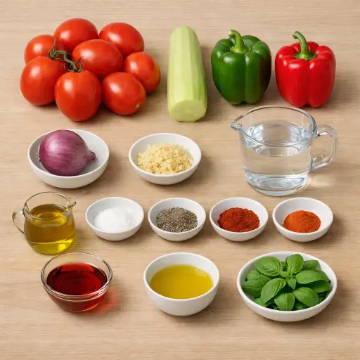 Ingredients for Summer Gazpacho