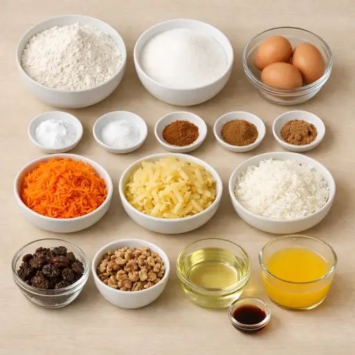 Ingredients for Sunrise Bliss Muffins