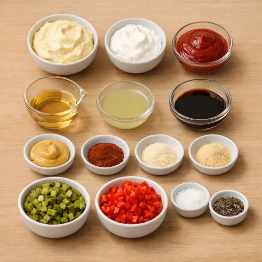 Ingredients for Tangy Island Fusion Dressing