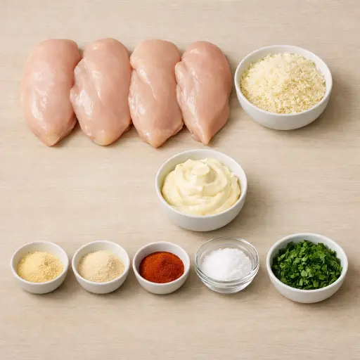 Ingredients for Tender Savory Chicken Delight